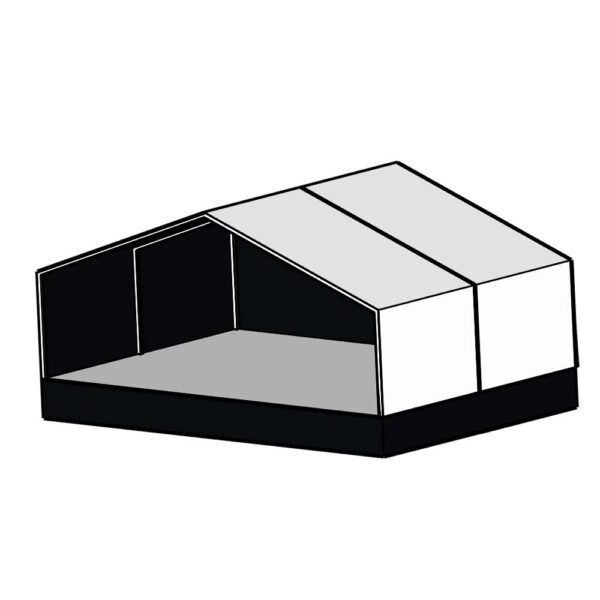 Scenetelt 9x6 m